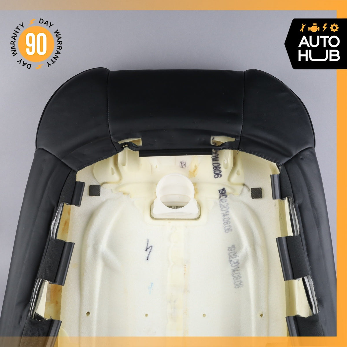 11-18 Porsche Cayenne 958 Front Left Driver Seat Upper Cushion Leather OEM - photo 17