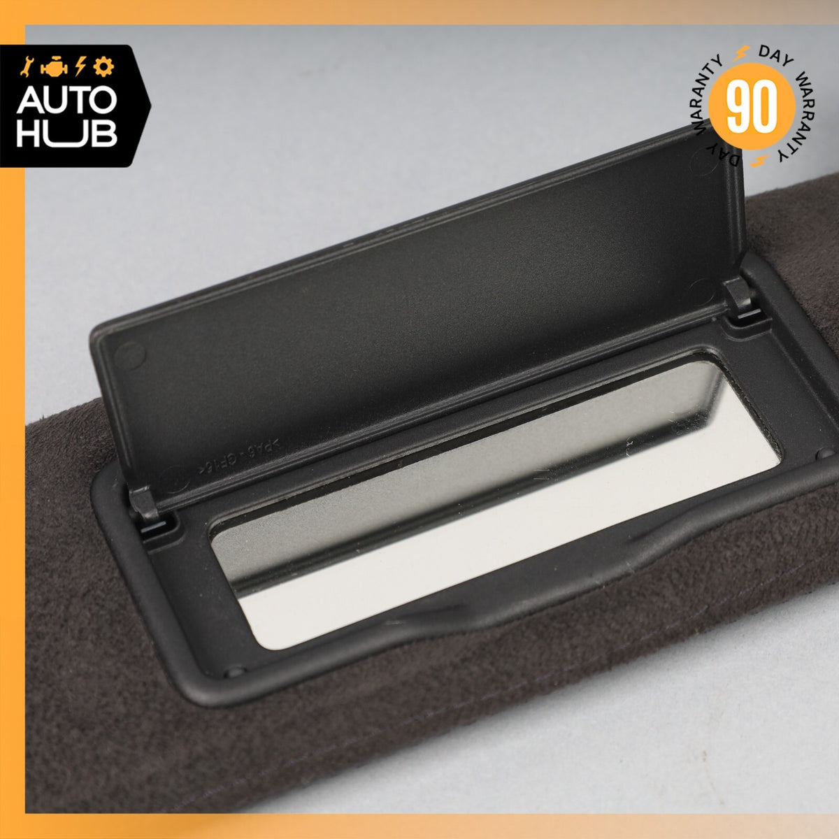2014 Jaguar X152 F-Type Convertible Right Sun Visor Shade Sunvisor Suede OEM - photo 7