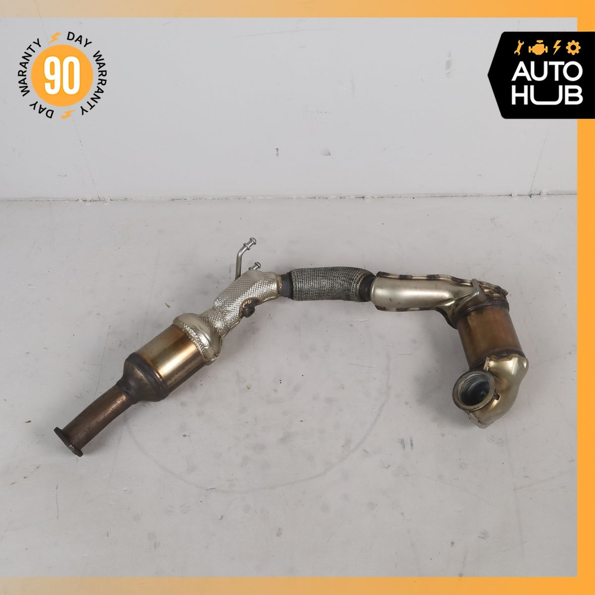 16-18 Audi 8V A3 E-Tron 1.4L Engine Exhaust Downpipe 5Q0131690F OEM - photo 5
