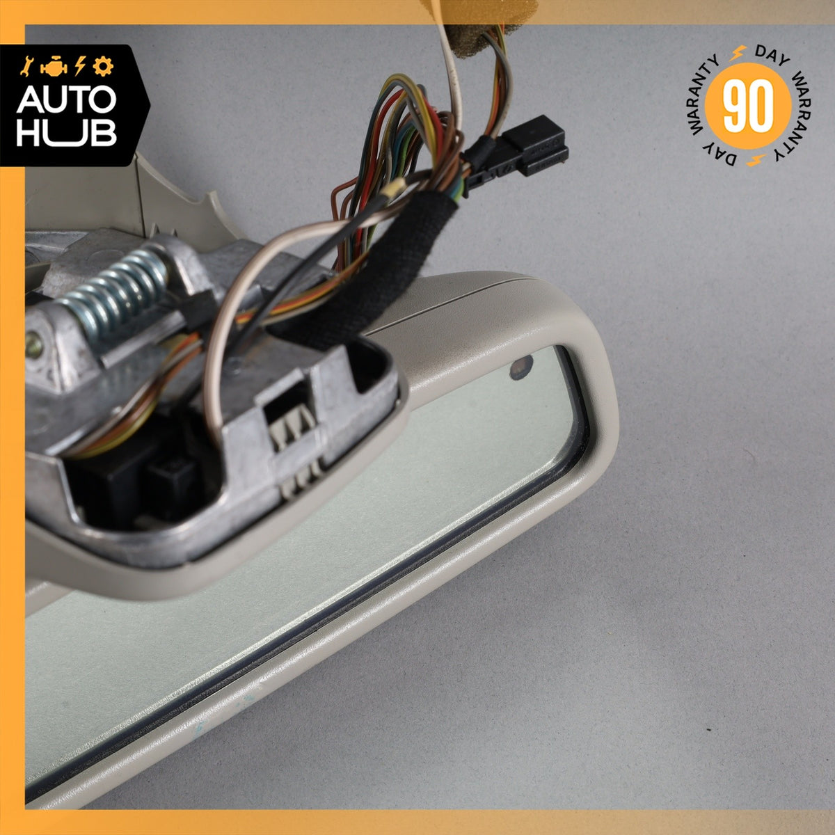03-06 Mercedes R230 SL500 SL55 AMG Interior Rear View Mirror Gray 2308110007 OEM - photo 3