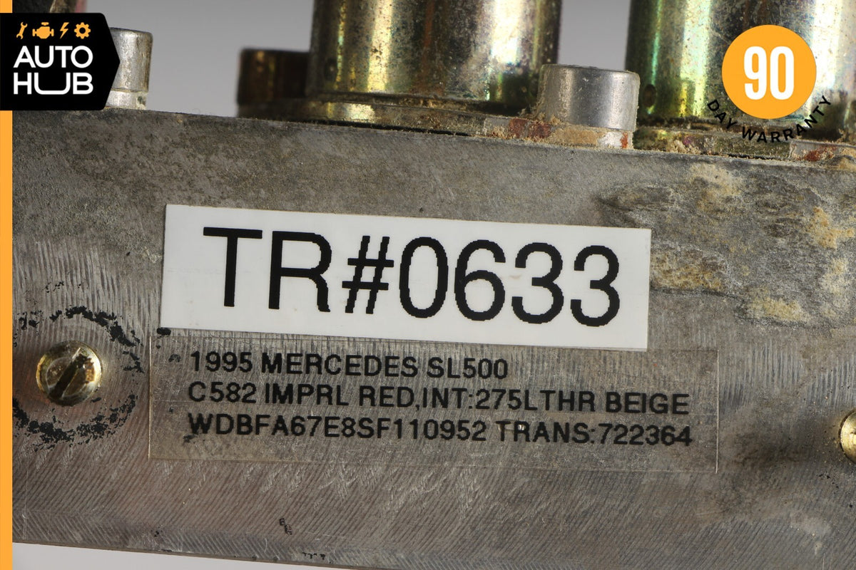 94-02 Mercedes R129 SL500 SL320 Right Top Convertible Hydraulic Valve Block OEM - photo 10