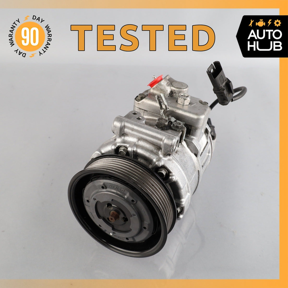 BMW E88 128i 328i A/C AC Air Condtitioning Compressor 9122618 OEM - photo 1