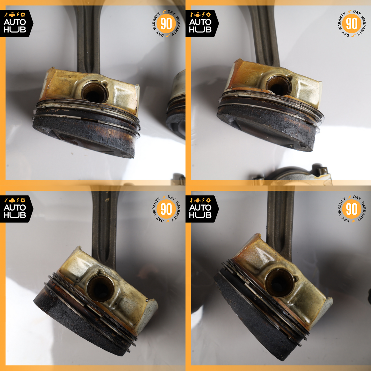 03-13 Bentley Continental GTC GT 6.0L Engine Motor Piston Connecting Rod Set 40k - photo 18