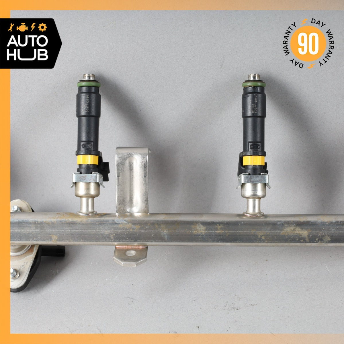 10-17 Aston Martin DB9 Rapide Left Side Fuel Injector Rail w/Injectors OEM - photo 15