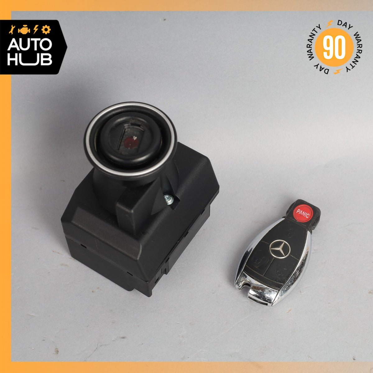 Mercedes R230 SL500 ECU Engine Computer EIS Ignition Switch Key Shifter Set - photo 6