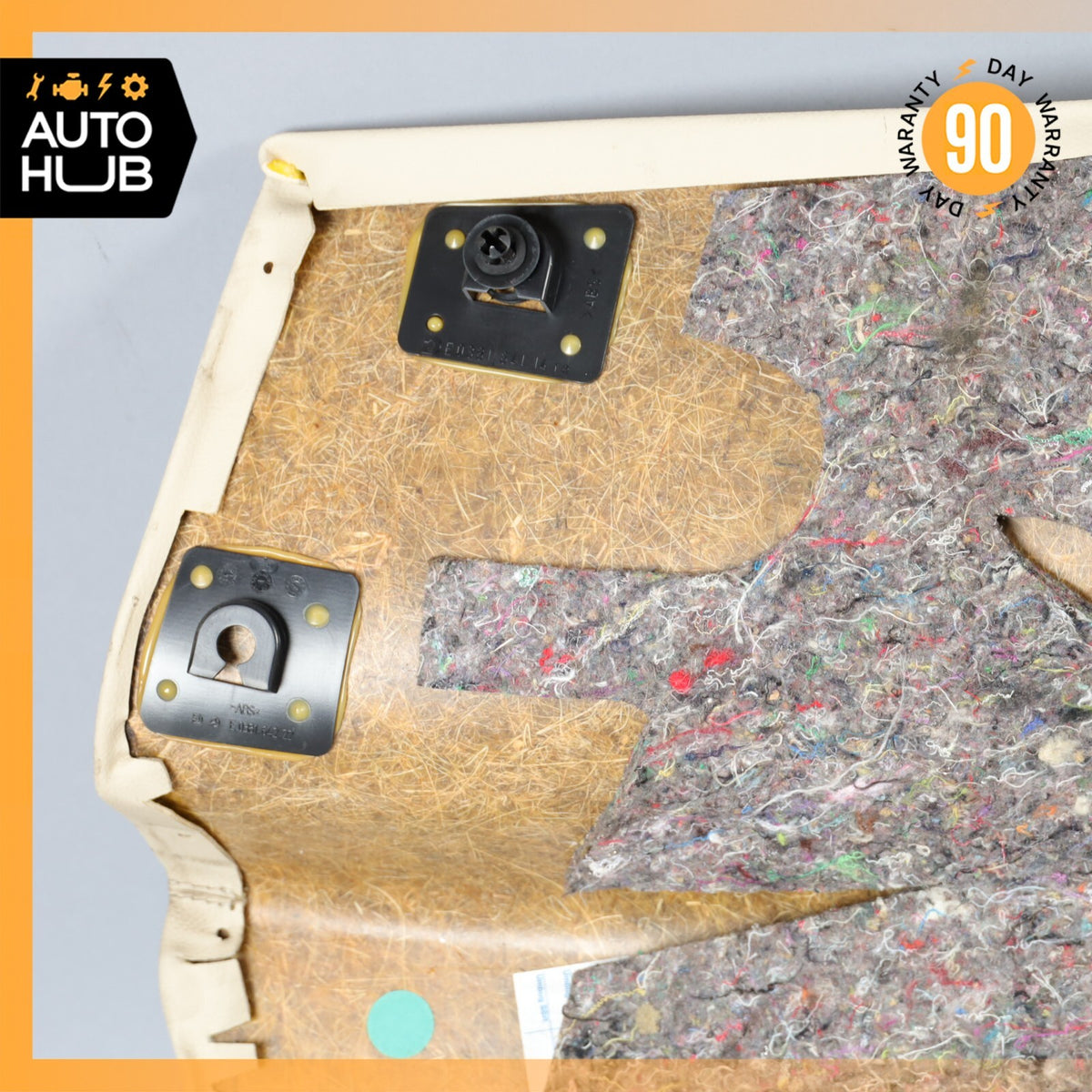 07-12 Mercedes R230 SL550 SL55 AMG Rear Right Side Interior Trim Panel Beige OEM - photo 11
