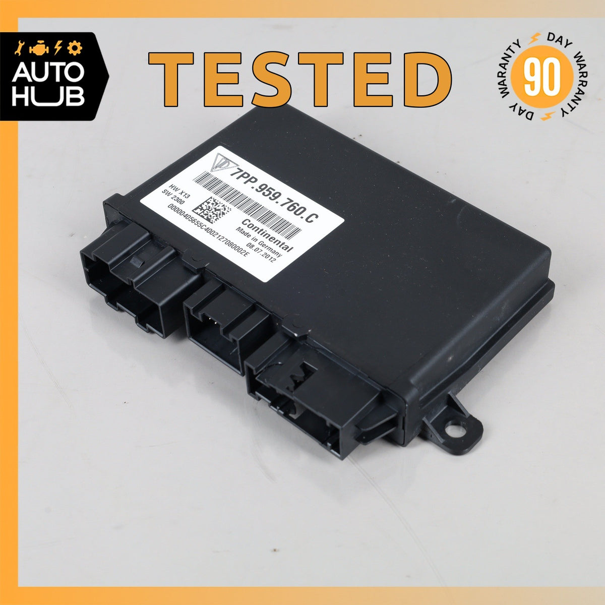 11-26 Porsche Cayenne 958 Macan Front Seat Memory Control Module 7PP959760C OEM - photo 1