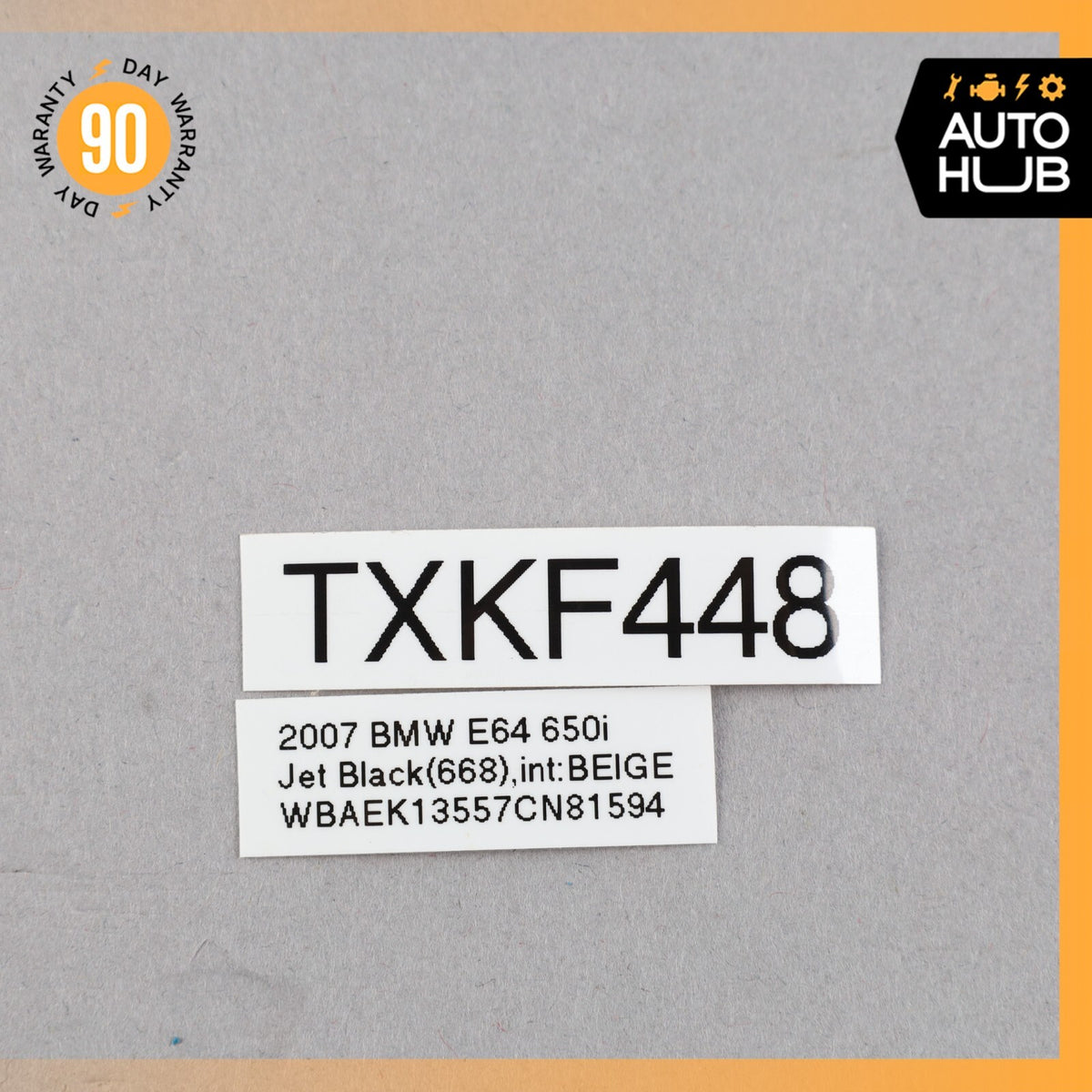04-10 BMW E64 650i 645Ci 550i Center Console Voice Menu Control Switch OEM - photo 7
