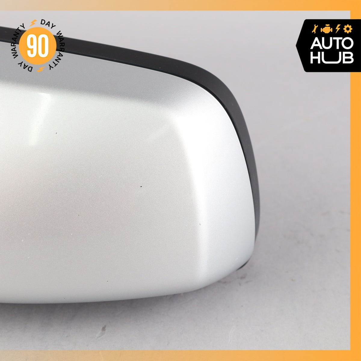08-10 BMW E60 535i 550i 528i Left Rear View Door Mirror Silver OEM - photo 9