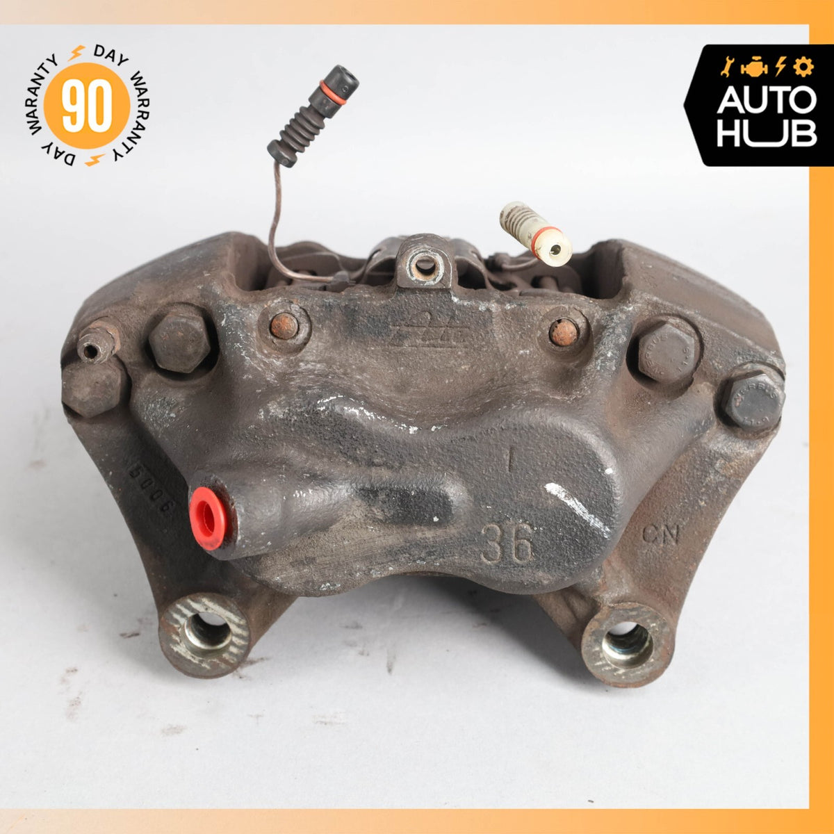 90-98 Mercedes R129 SL500 300SL SL320 Front Brake Calipers Left & Right Set OEM - photo 9