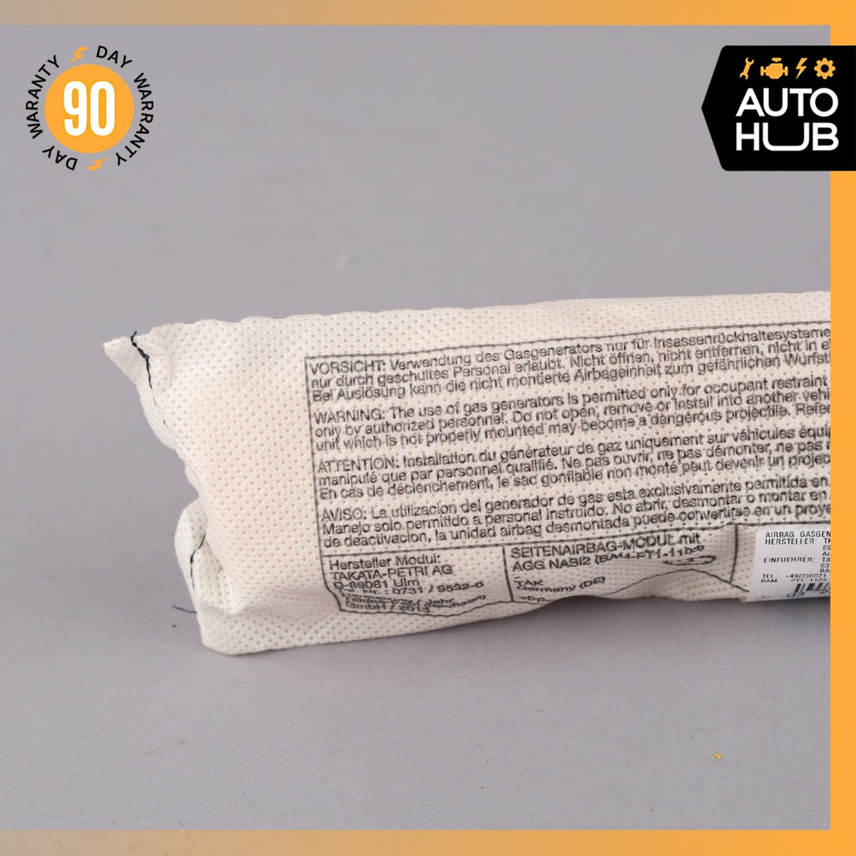 Mercedes W204 C250 E550 E350 Front Right Side Seat Airbag Air Bag OEM - photo 3