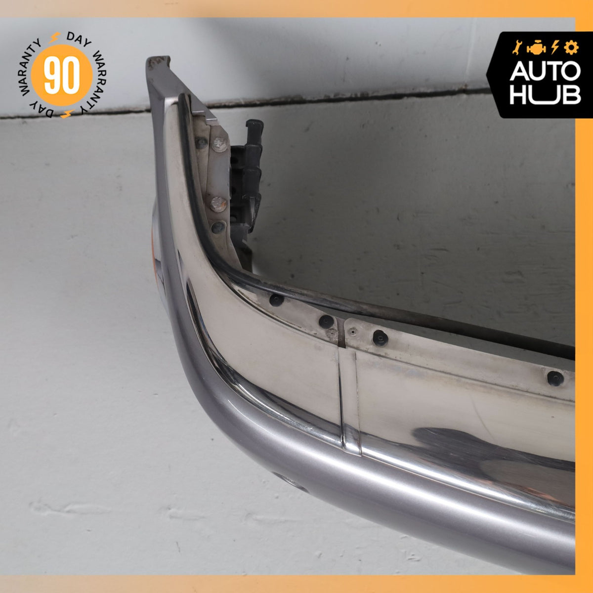 00-02 Rolls Royce Silver Seraph Front Bumper Cover Assembly Silver OEM - photo 9