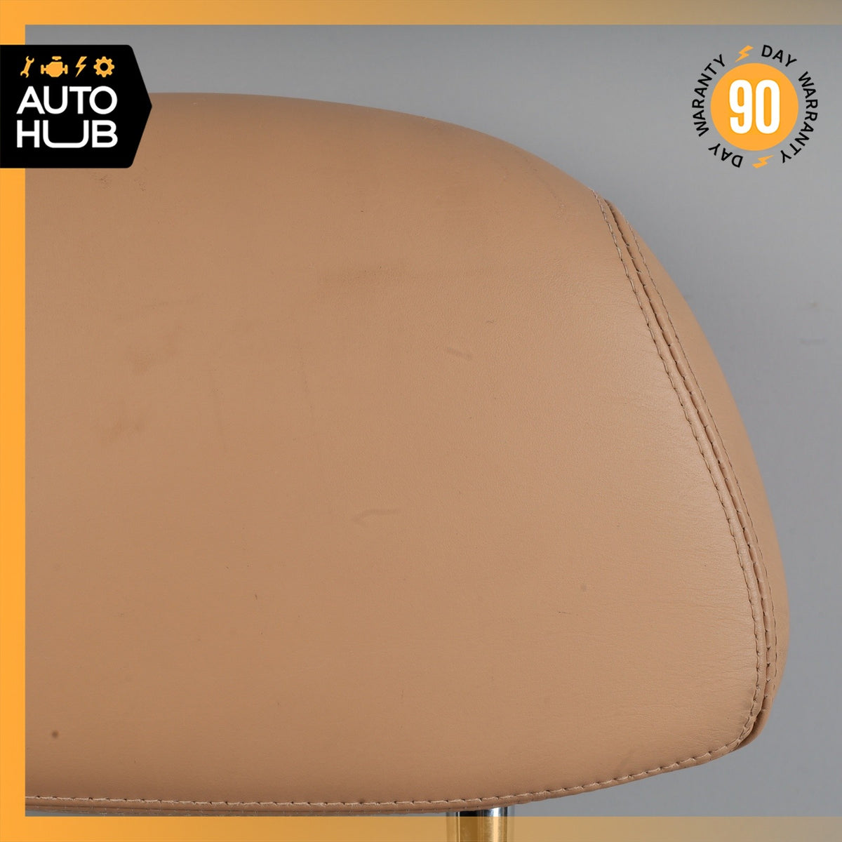 Bentley Arnage Front or Rear Seat Headrest Head Rest Brown OEM 50k - photo 4