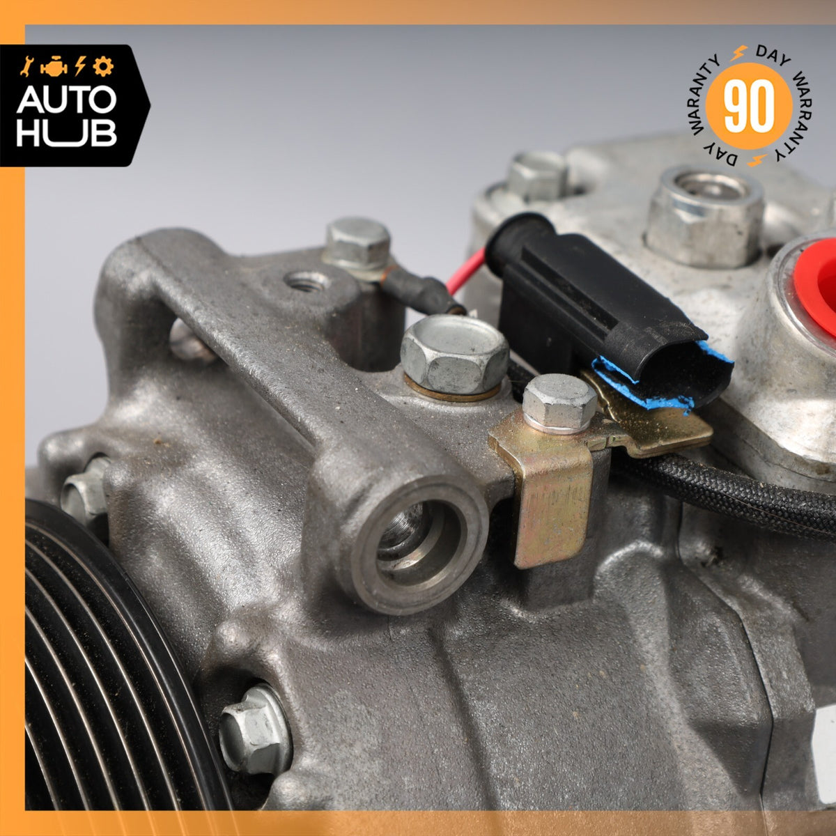 03-06 Mercedes R230 SL500 SL55 AC A/C Air Conditioning Compressor 0012300211 OEM - photo 4