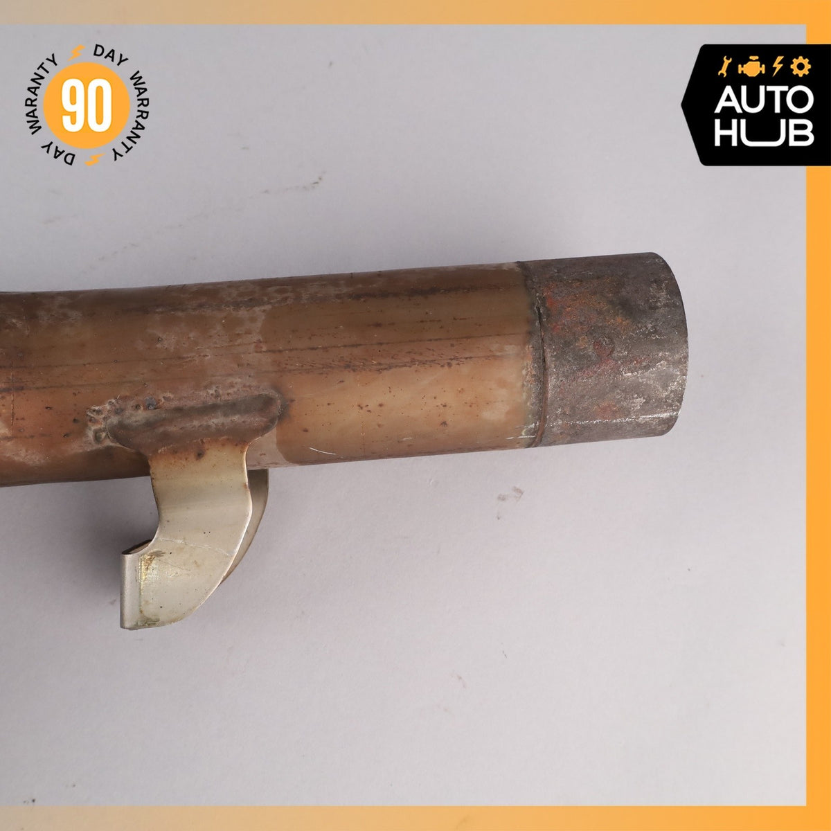 Porsche Cayenne 958 Turbo S Rear Engine Exhaust Downpipe Set OEM - photo 19