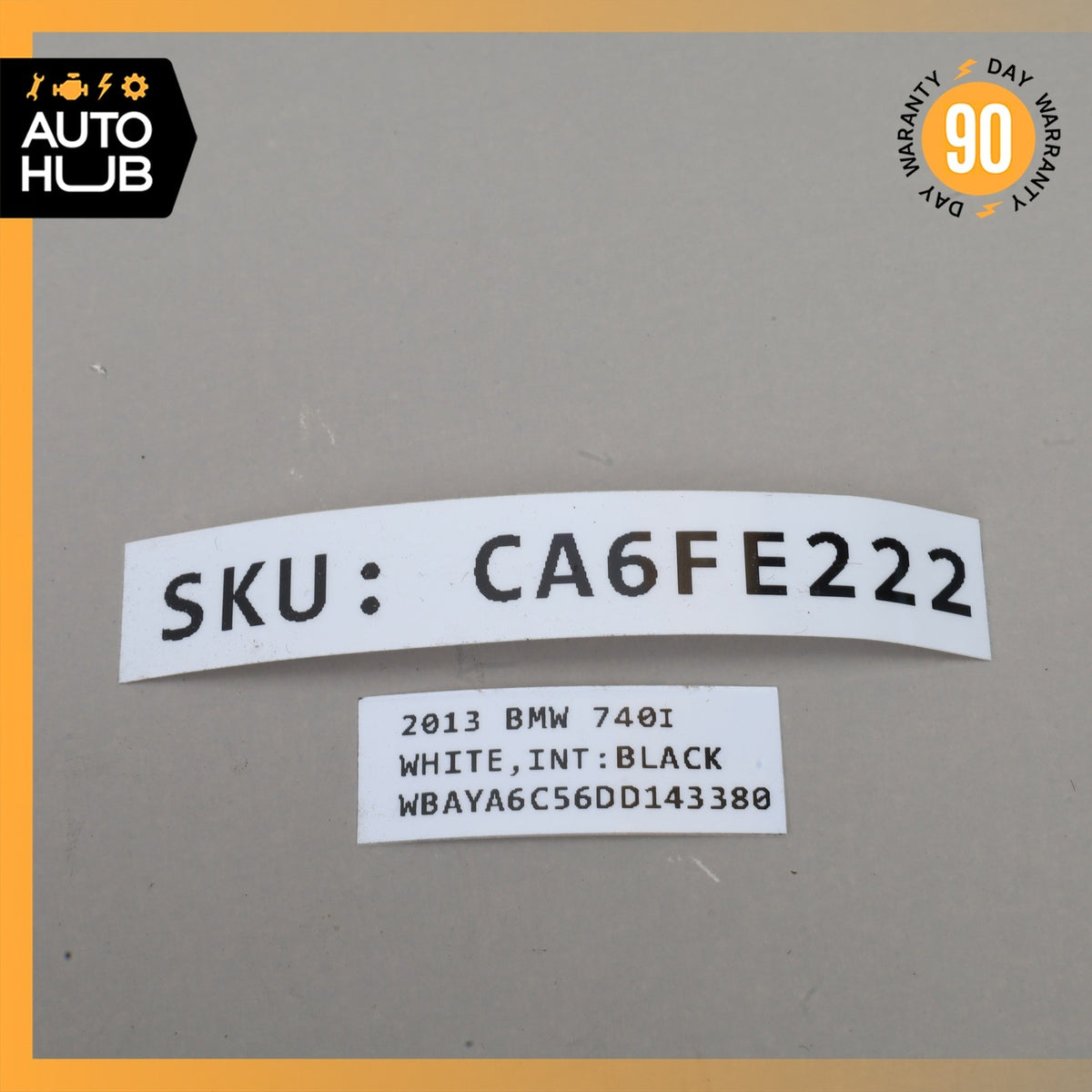 09-15 BMW F01 740i 750i Anti Theft Locking Control Module Unit Computer OEM - photo 9