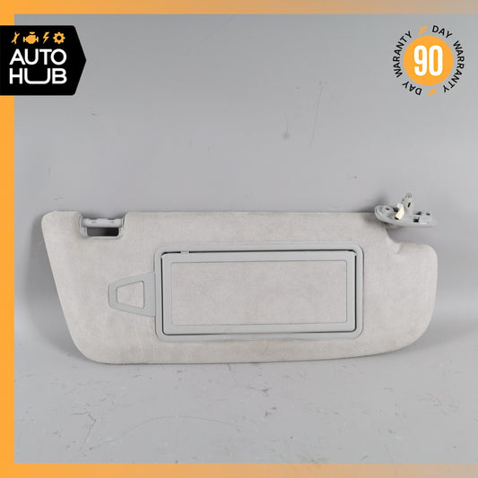 Mercedes W221 S600 CL550 Right Side Sun Visor Shade Sunvisor Gray Suede OEM - photo 1