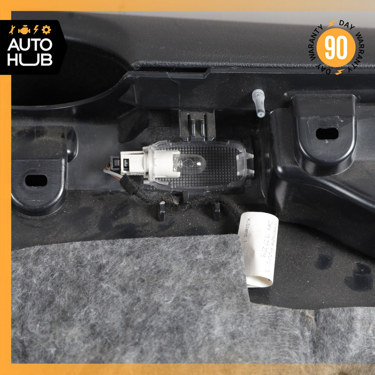 15-21 Mercedes W205 C63 AMG C400 C450 Dashboard Glove Box Compartment Black OEM - photo 19
