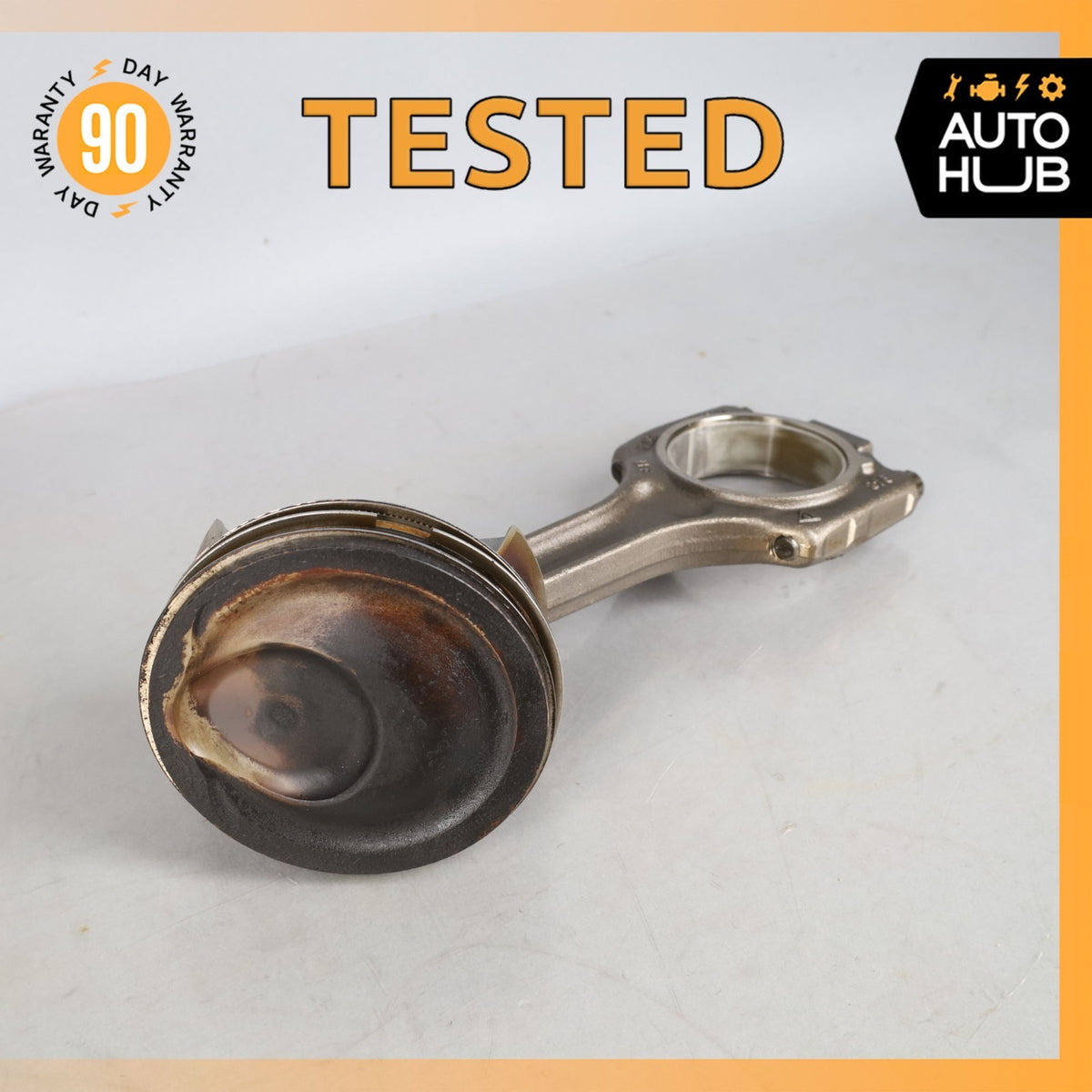 Porsche Cayenne 958 / Panamera Turbo Engine Left Piston Connecting Rod OEM - photo 1