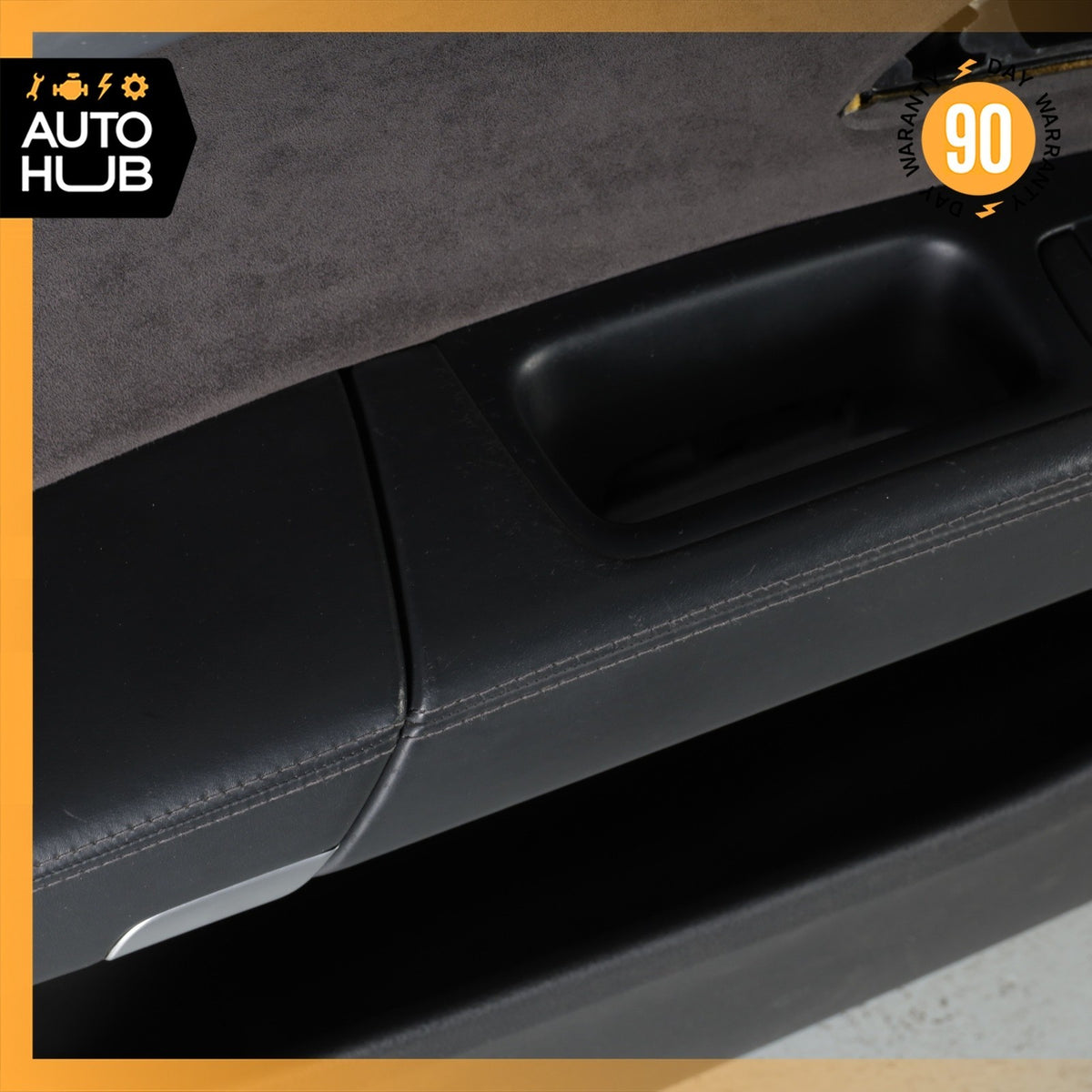 11-18 Audi D4 A8 S8 Front Left Driver Side Interior Door Panel Black Suede OEM - photo 10