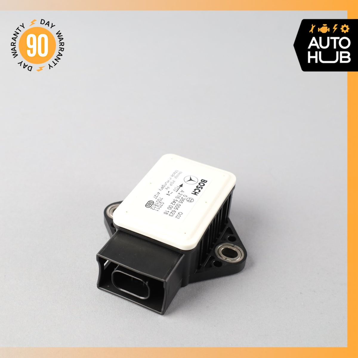 03-12 Mercedes R230 SL550 E350 SL55 AMG Yaw Turn Rate Acceleration Sensor OEM - photo 2