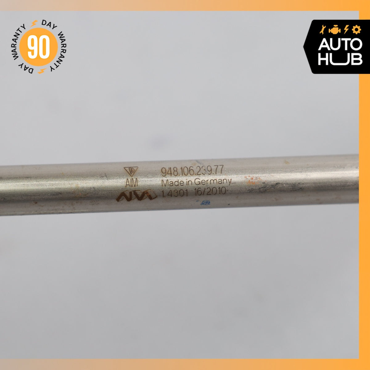 2010 Porsche Panamera 970 Turbo Engine Coolant Return Hose Line Left OEM - photo 10