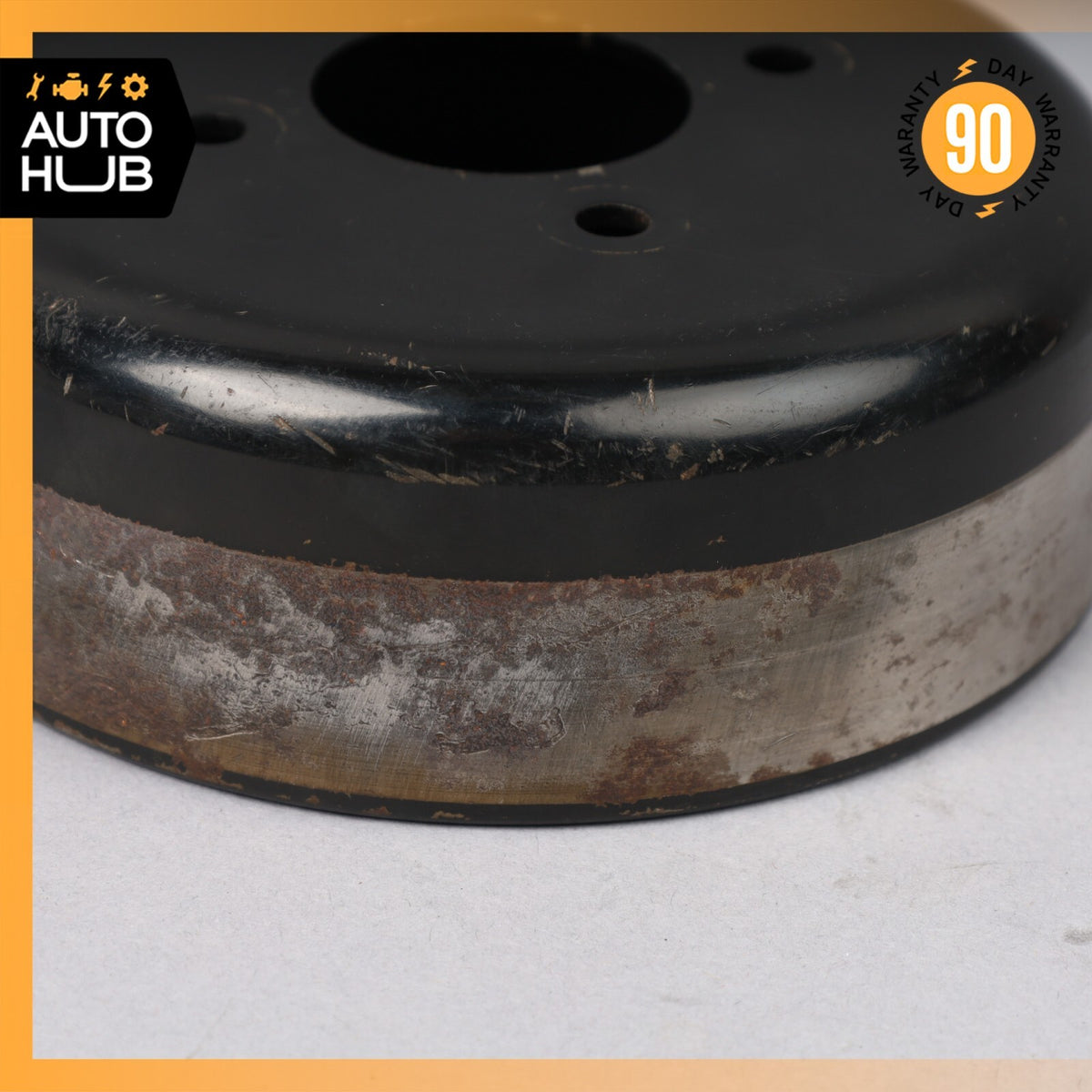 03-08 Mercedes W211 E55 SL55 AMG Engine Water Pump Pulley 1122020110 OEM - photo 3
