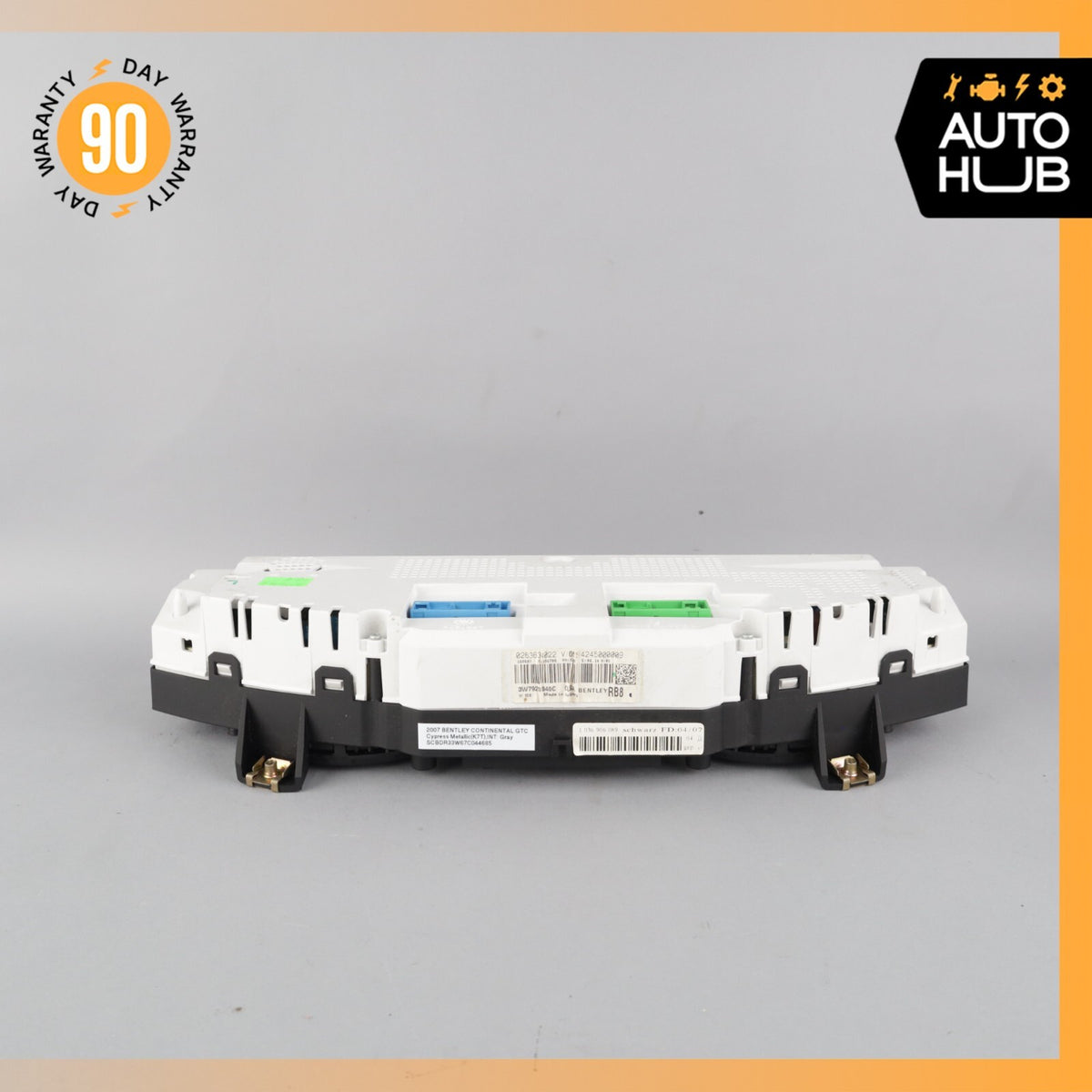 2007 Bentley Continental GTC Convertible Instrument Cluster Speedometer OEM 113k - photo 19