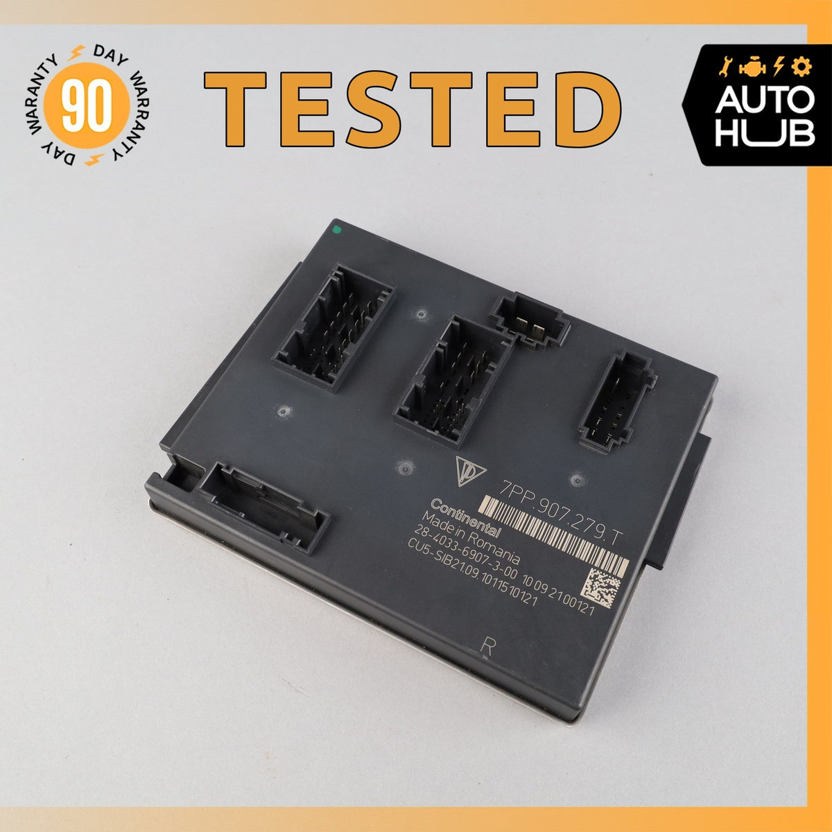 2011 Porsche Cayenne 958 S Turbo Rear Body Computer Control Module BCM OEM - photo 1
