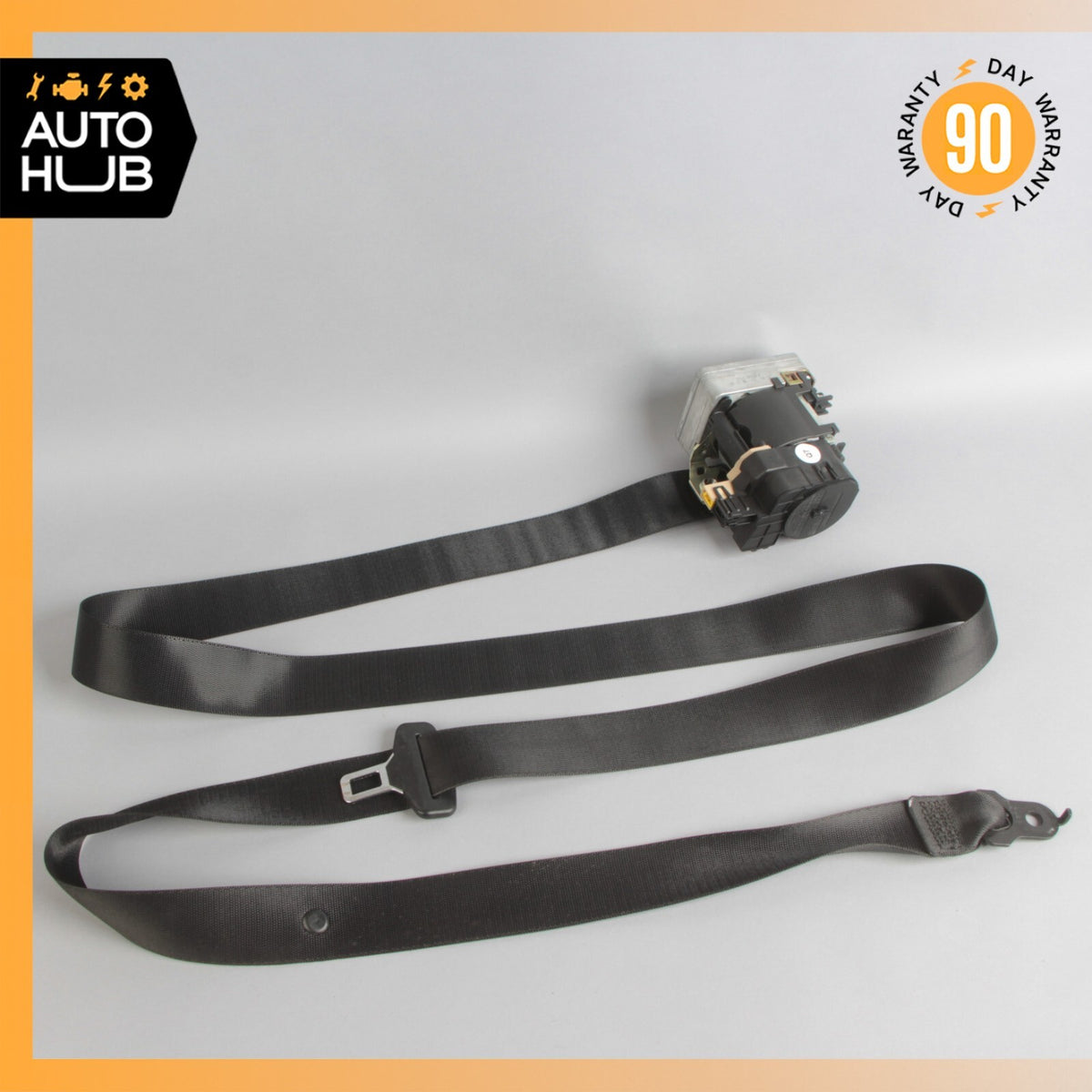 07-12 Mercedes R230 SL550 SL55 AMG Left Driver Seat Belt Retractor Black OEM 68k - photo 1