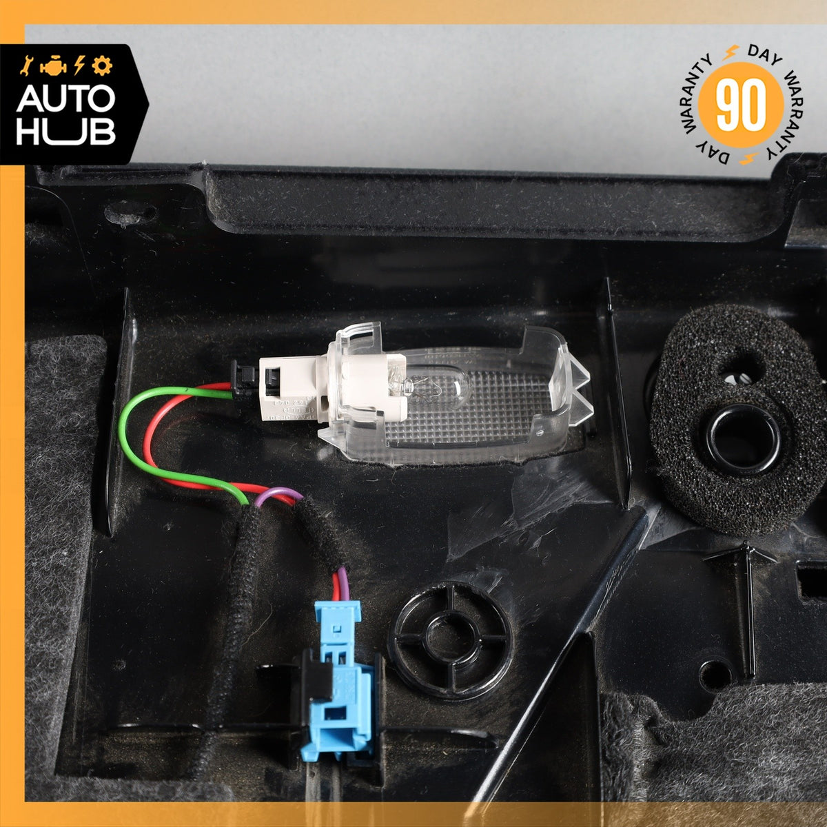 10-16 Mercedes W212 E350 E550 Right Dashboard Glovebox Storage Trim Black OEM - photo 14