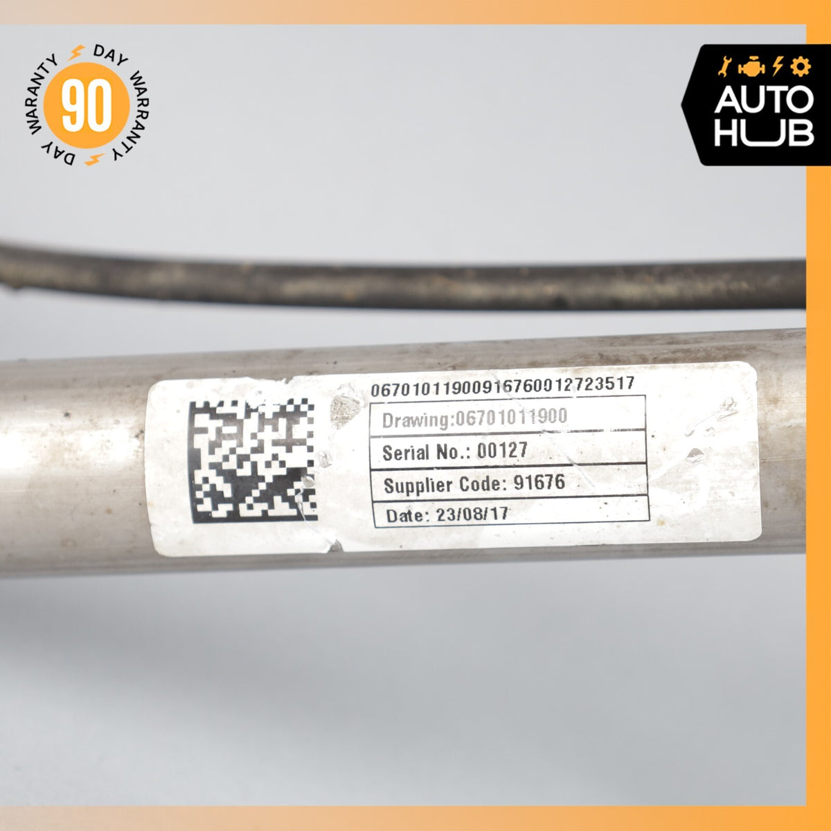 17-20 Maserati Levante M161 Fuel Gas Tank Filler Neck Line Pipe OEM 73k - photo 5
