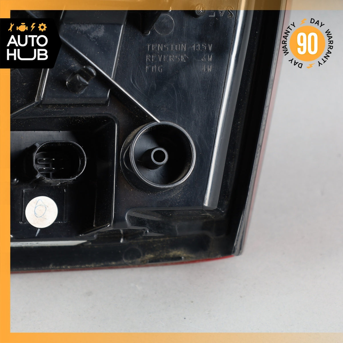 11-14 Porsche Cayenne 958 Hybrid S Left Driver Side Inner Tail Light Lamp OEM - photo 13