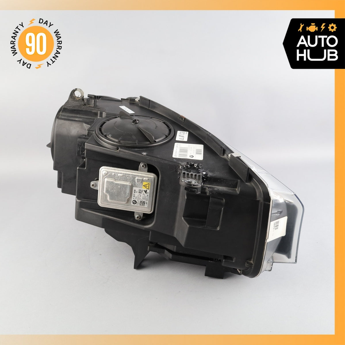 14-19 BMW F15 X5 X6M Left Driver Side Xenon HID Headlight Lamp 7424177  OEM - photo 21