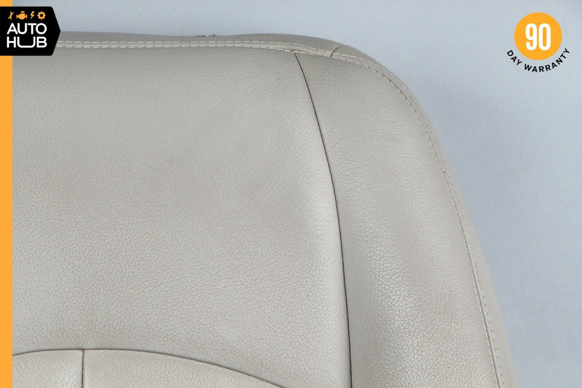 07-09 Mercedes W211 E320 E550 Top Upper Seat Cushion Front Right or Left Gray - photo 7
