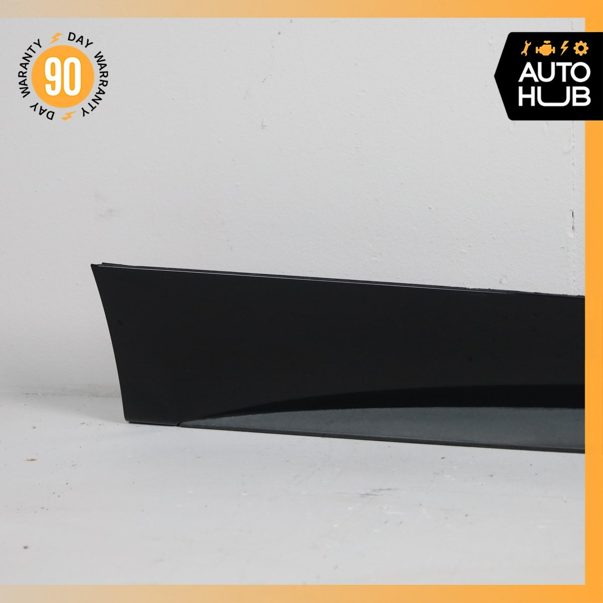 18-19 Audi B9 A5 S5 Right Side Skirt Rocker Panel Black OEM - photo 2