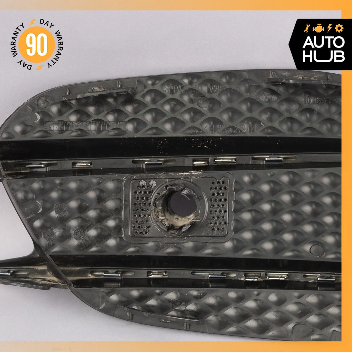 Mercedes W213 E43 AMG E450 AMG Front Bumper Right Mesh Grille OEM - photo 9