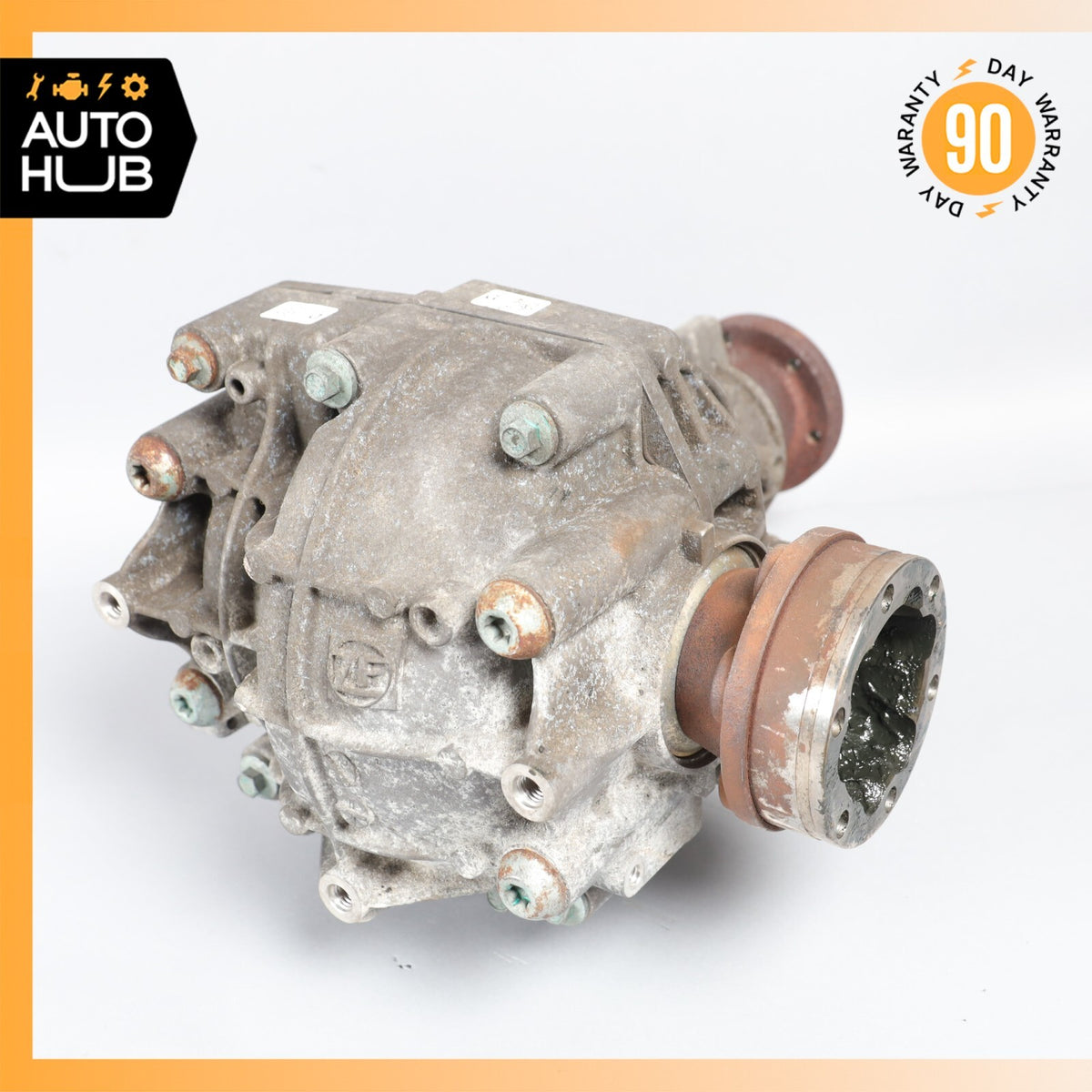 Bentley Continental GT GTC 6.0L Rear Differential Diff Axle Carrier OEM 31k - photo 10