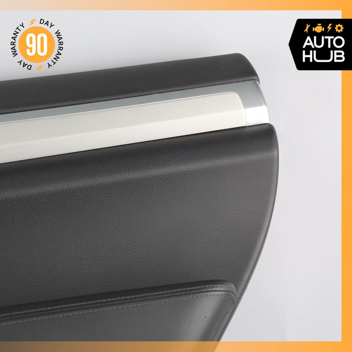 11-18 Porsche Cayenne 958 GTS Rear Right Side Interior Door Panel Black OEM 82k - photo 5