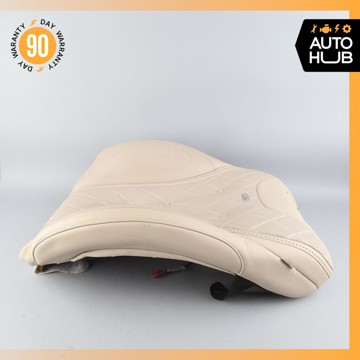 16-17 Mercedes W222 Maybach S600 Front Left Side Seat Upper Back Cushion OEM - photo 16