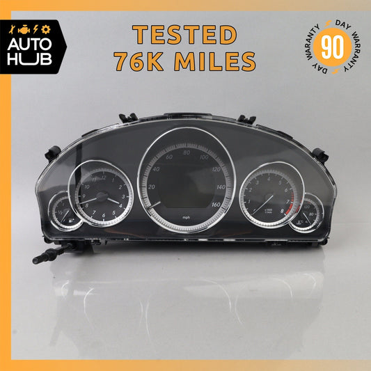 10-13 Mercedes W207 E550 E350 Instrument Cluster Speedometer 2129004604 OEM - photo 1