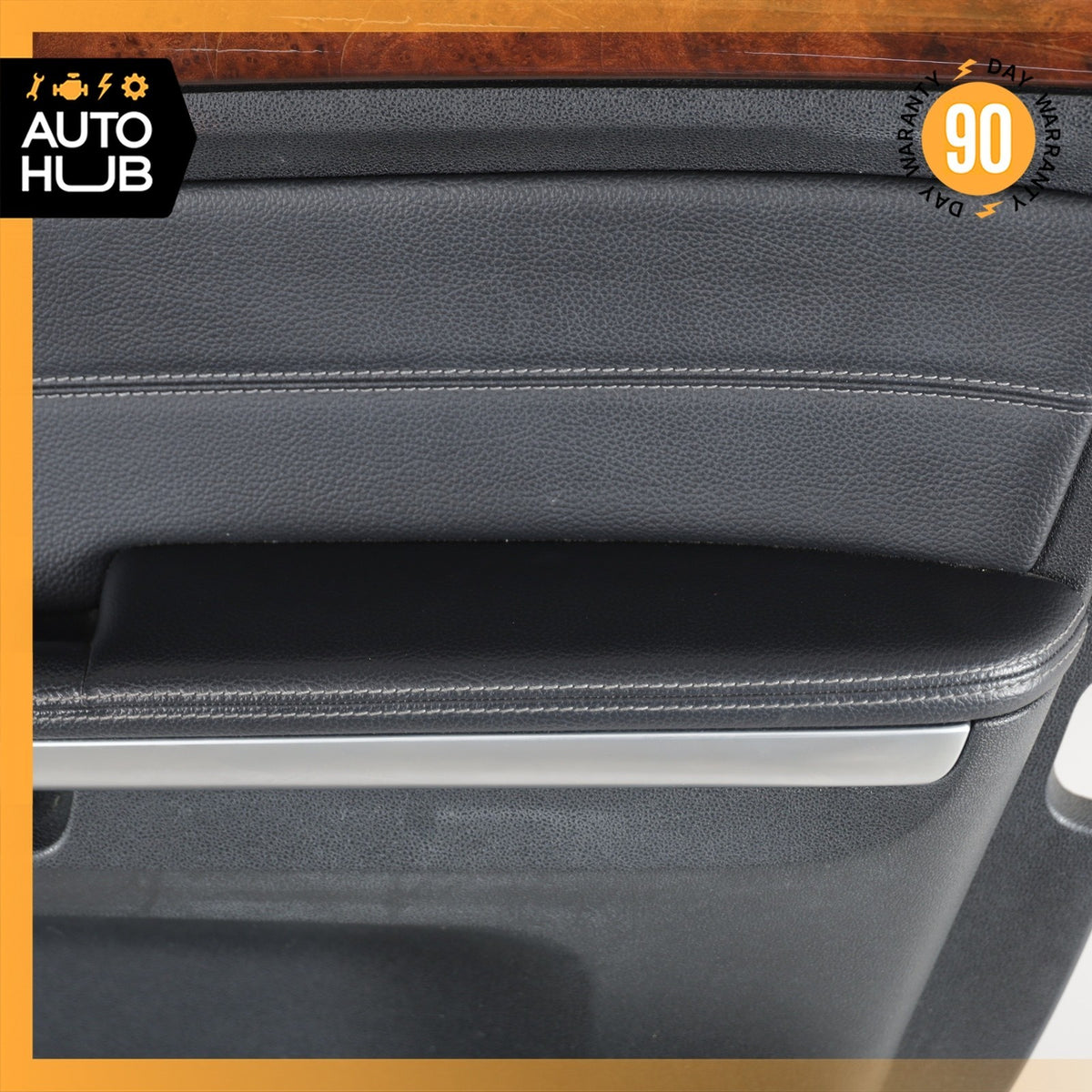 07-12 Mercedes X164 GL450 ML550 Front Right Interior Door Panel Black OEM - photo 9