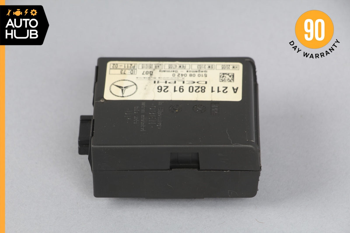 Mercedes W209 CLK500 SL600 S430 E320 Anti Theft Alarm Module 2118209126 OEM - photo 4