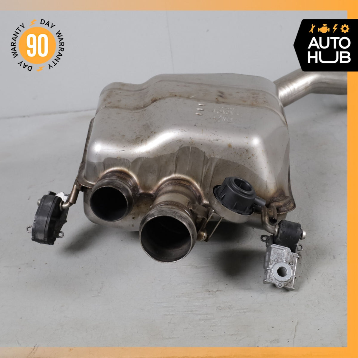 15-18 Bentley Flying Spur 4.0L V8 Sedan Exhaust Mufflers Right & Left Set OEM - photo 10