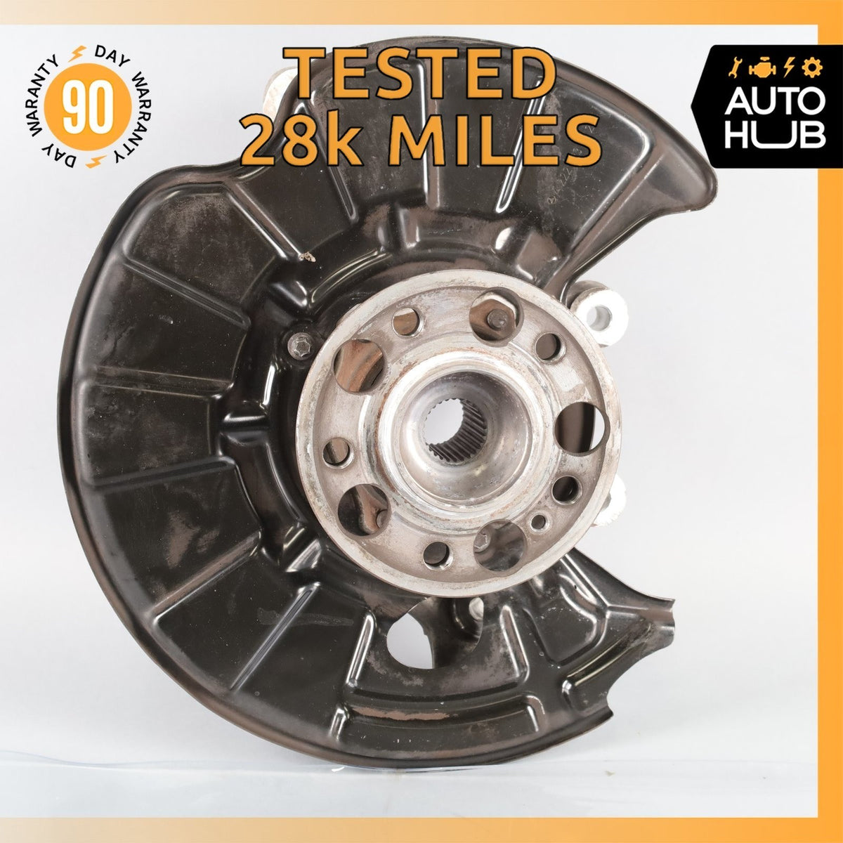 14-20 Mercedes W222 S450 S600 Rear Right Passenger Spindle Knuckle Hub OEM 28k - photo 1