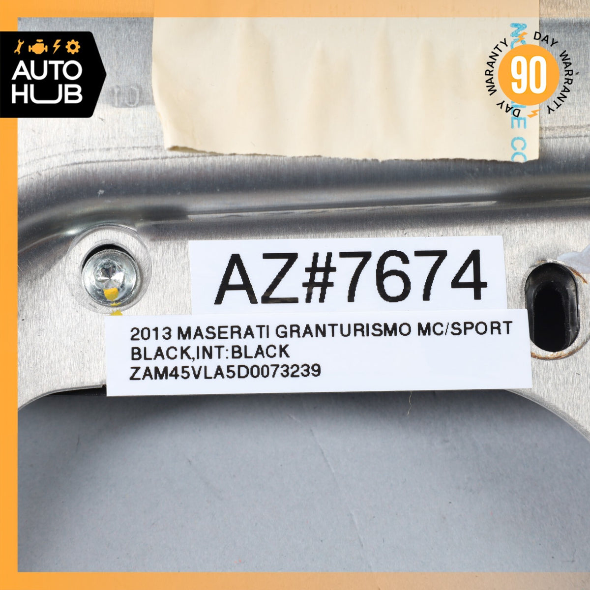 08-14 Maserati GranTurismo M145 Right Passenger Side Door Airbag SRS w/Cover OEM - photo 14