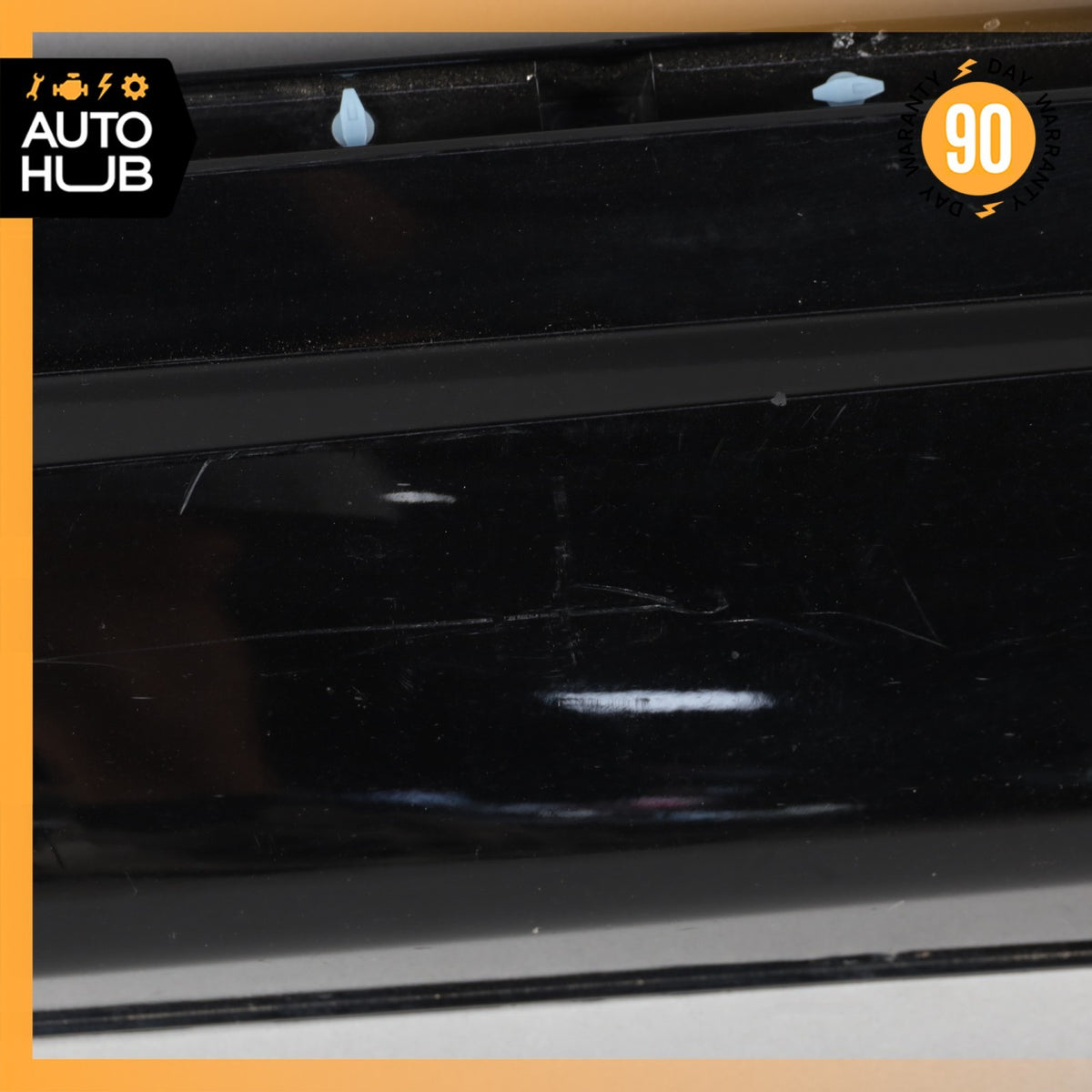 07-15 Jaguar X150 XKR XK Right Side Skirt Rocker Panel Black 6W8310154A OEM - photo 9