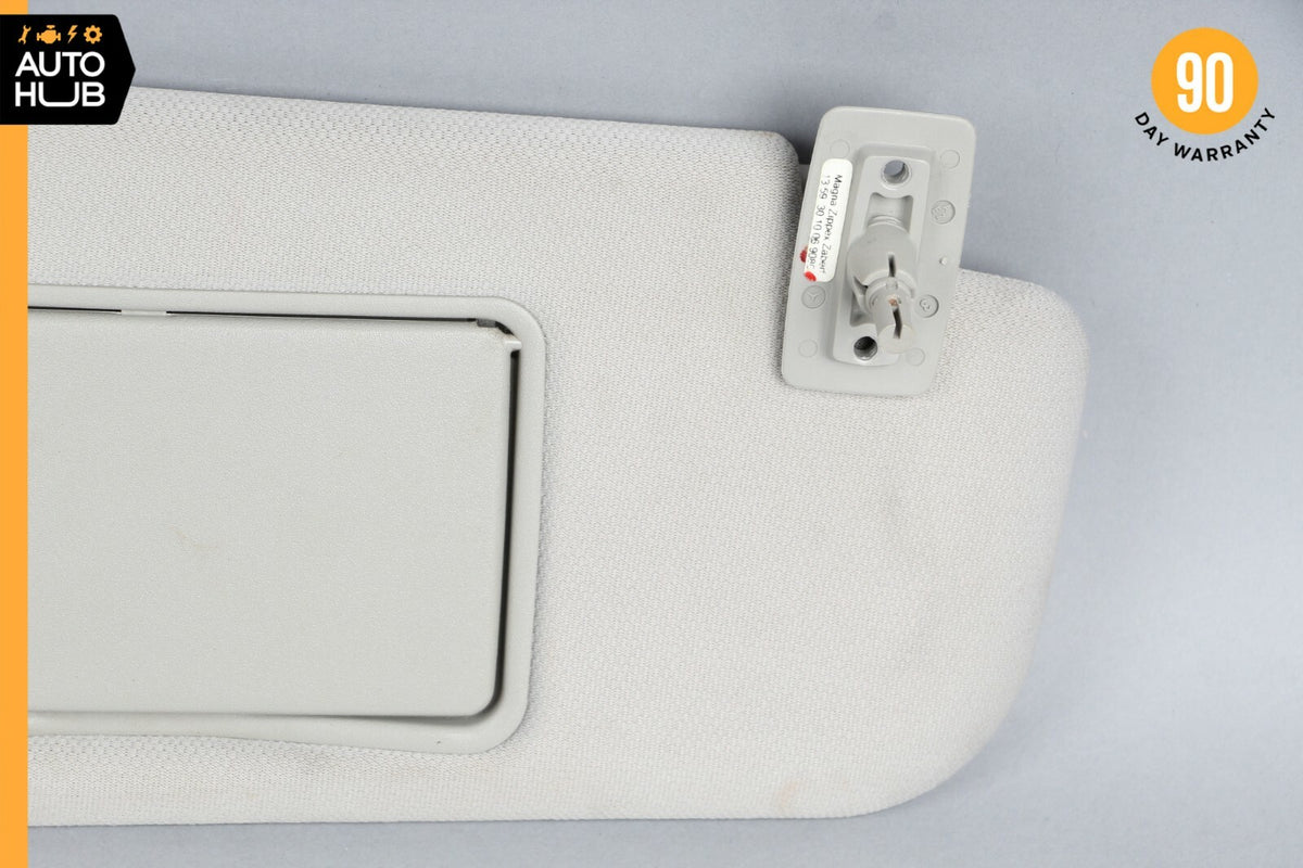 06-11 Mercedes W219 CLS550 CLS500 Front Right Side Sunvisor Sun Visor Gray OEM - photo 11