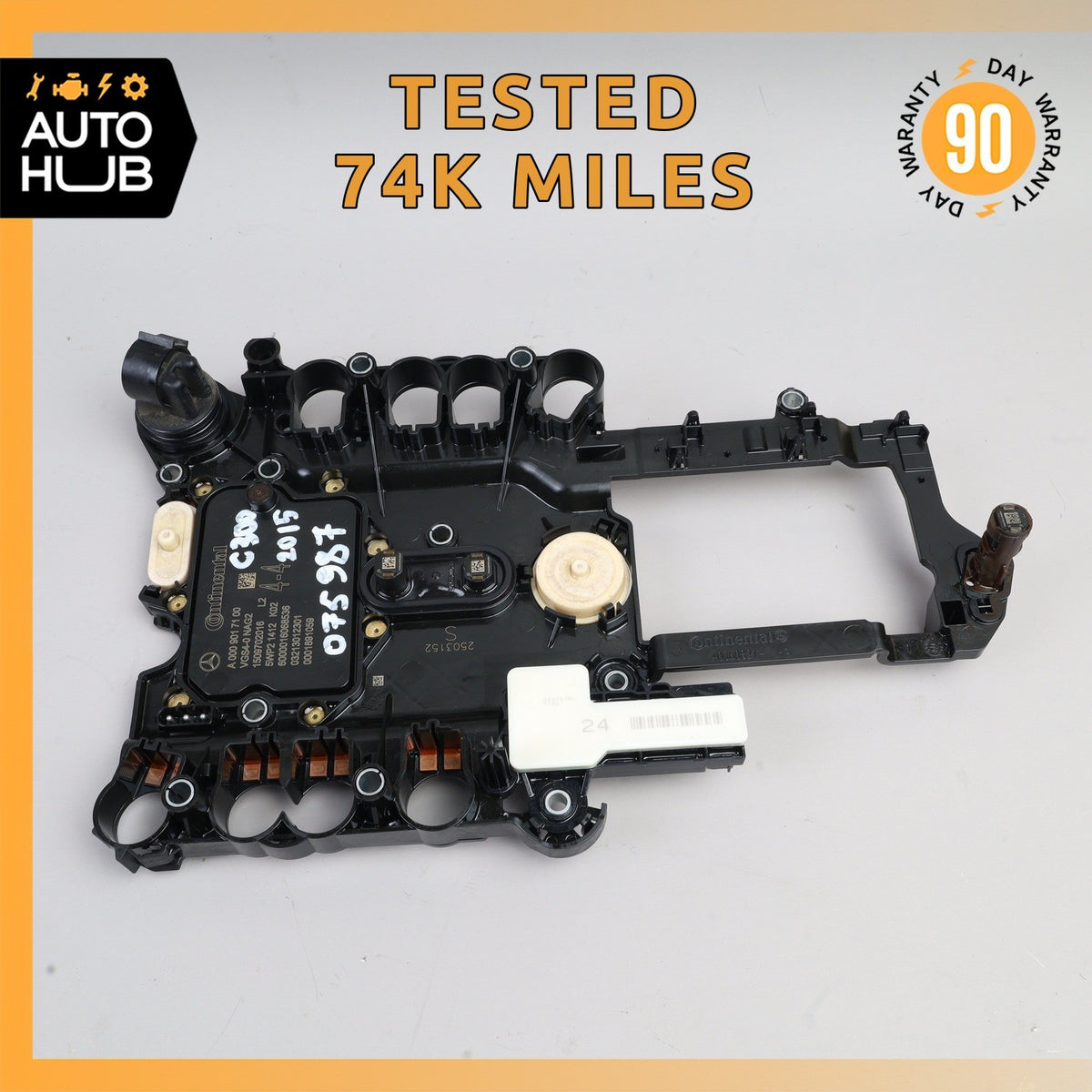 Mercedes W205 C300 S600 VGS4 722.9 7G Transmission Conductor Plate TCU OEM 74k - photo 1