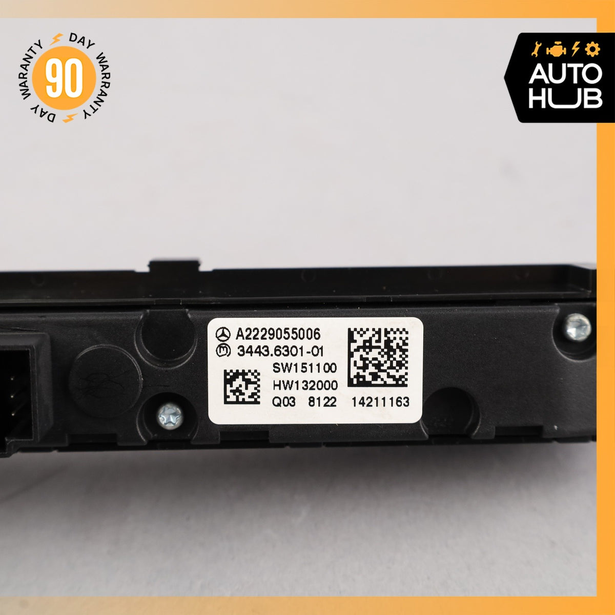 Mercedes W222 S450 Dashboard Dash Line Assist Sunshade Switch Panel OEM - photo 10
